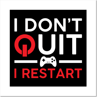 Restart Posters and Art